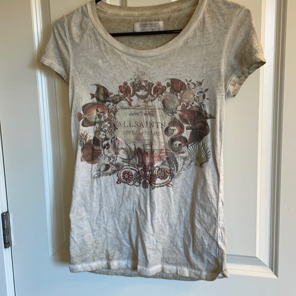 Allsaints tee. US 4.